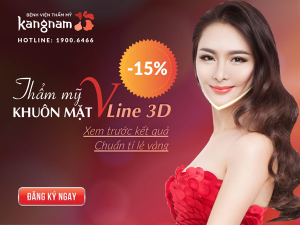 OFF 15% Thẩm mỹ khuôn mặt VLine 3D: Xem trước kết quả, chuẩn tỉ lệ VÀNG